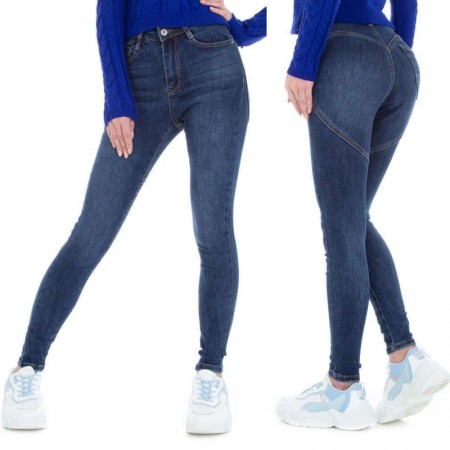 Jeans denim classici elasticizzati effetto push up...