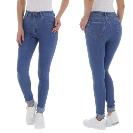 Jeans a vita alta stretch modello skinny effetto push up...